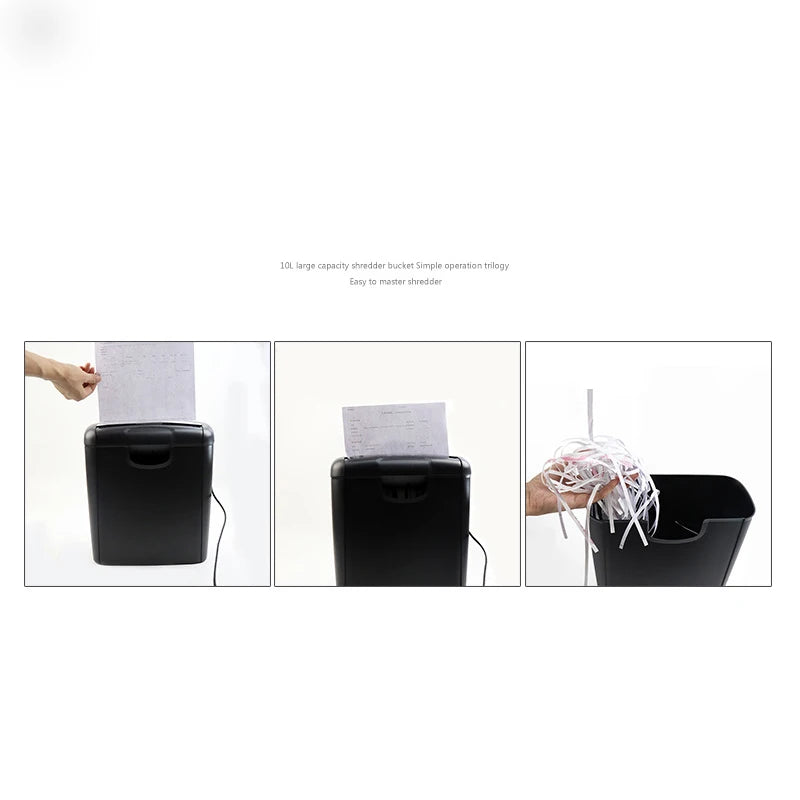 A6 A4 Electric Office Paper Shredder Machine Silent