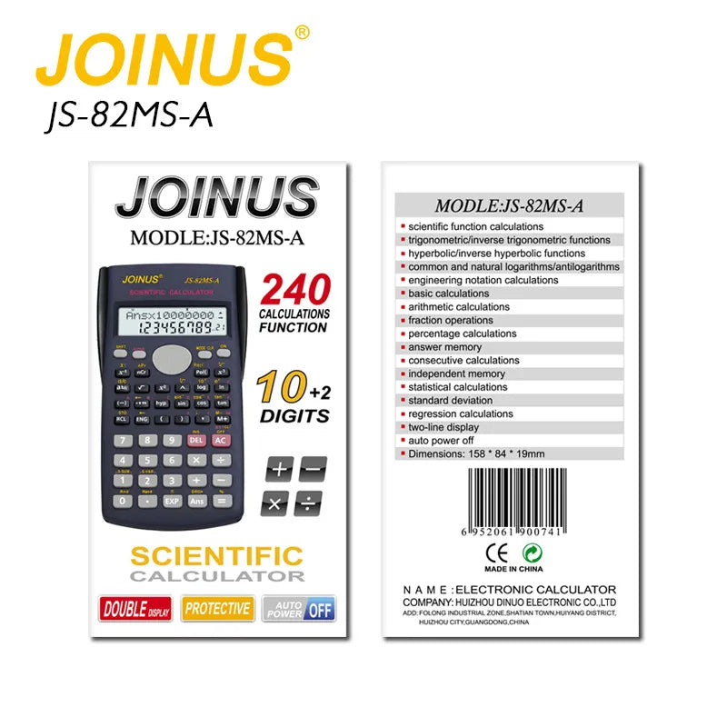 JOINUS Scientific Calculator Electronic Office 12 Digits