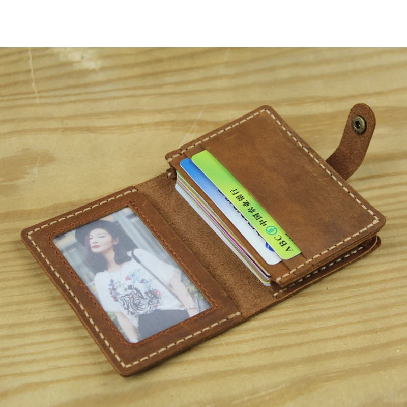 Luxury Fashion Genuine Leather Card Wallet