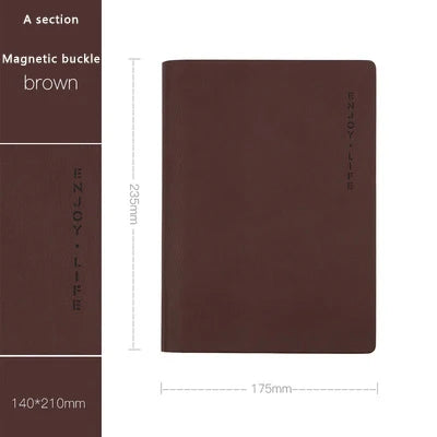 Business Affairs High-Grade Meeting Leather Notebook