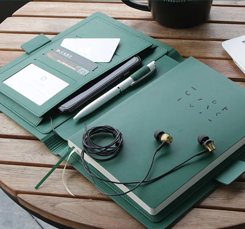 Business Affairs High-Grade Meeting Leather Notebook