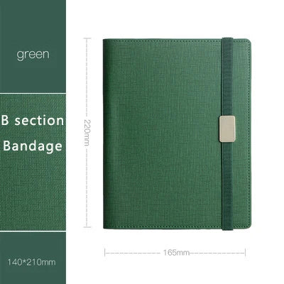 Business Affairs High-Grade Meeting Leather Notebook