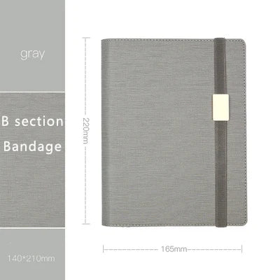 Business Affairs High-Grade Meeting Leather Notebook