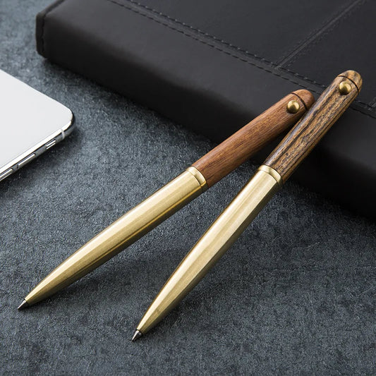 Metal Wood Signing Pen