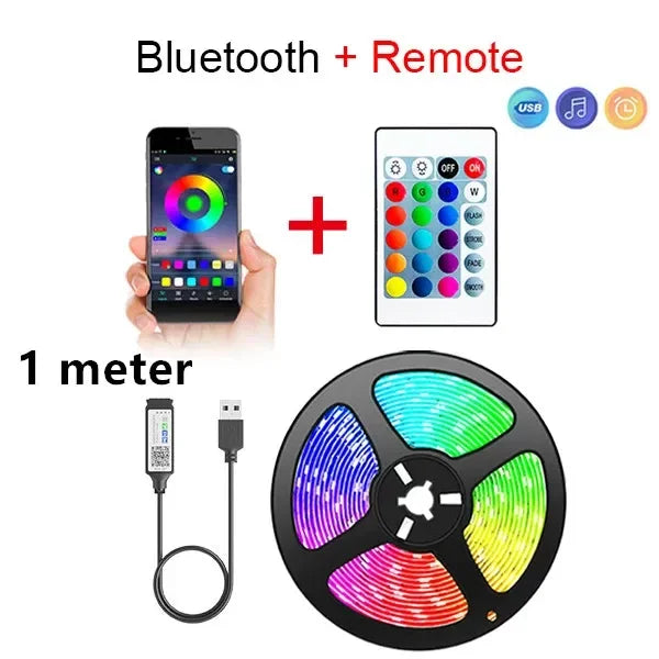 Rgb Led Strip Light 5050 - Music Sync