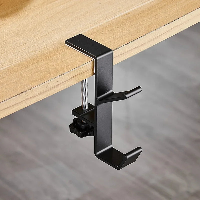 Adjustable Desk Edge Hook Organizer