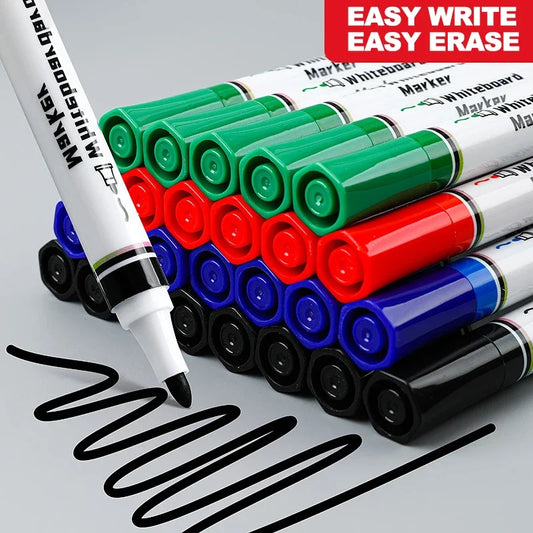 Dry Erase Whiteboard Marker Pens - 4 Colors