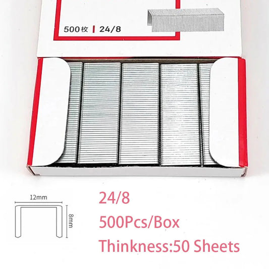 24/8 Staples Office Staples 500 / Box No.0027