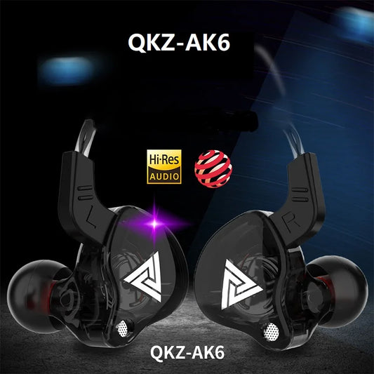 QKZ AK6 Running Band Microphone Earbuds