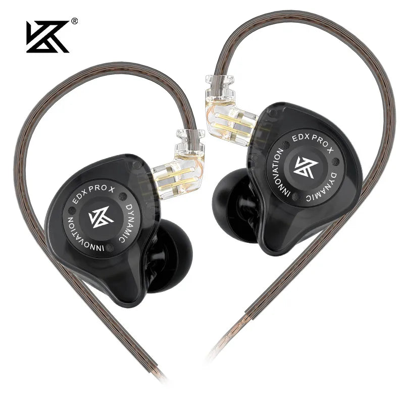 KZ EDX PRO X In Ear Dynamic Drive Earphone HIFI Bass Music