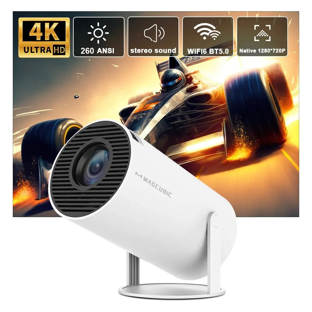 Magcubic Projector HY300 Pro 4K 260ANSI Home Cinema Outdoor Projetor