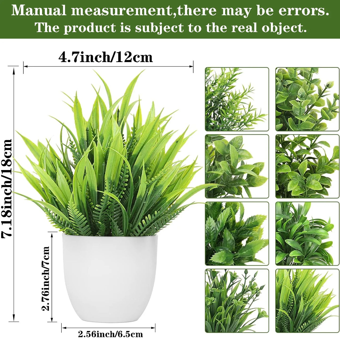 Simulated green plants