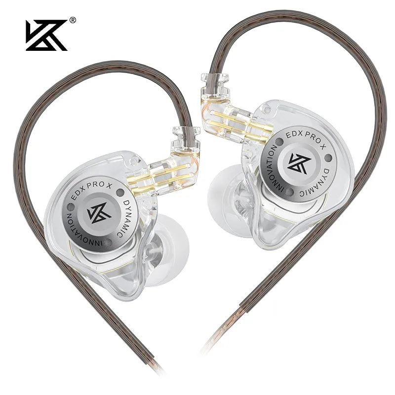 KZ EDX PRO X In Ear Dynamic Drive Earphone HIFI Bass Music