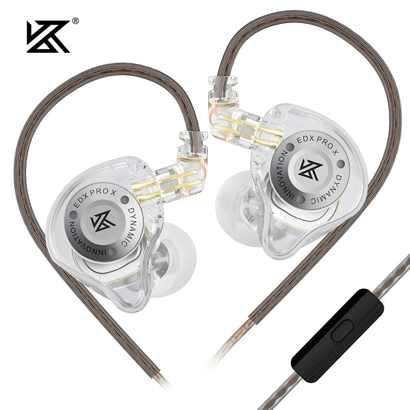 KZ EDX PRO X In Ear Dynamic Drive Earphone HIFI Bass Music