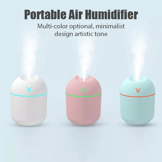 250ML Air Humidifier Home Office Desktop USB Car Mini humidifier Cool Mist  Purifier