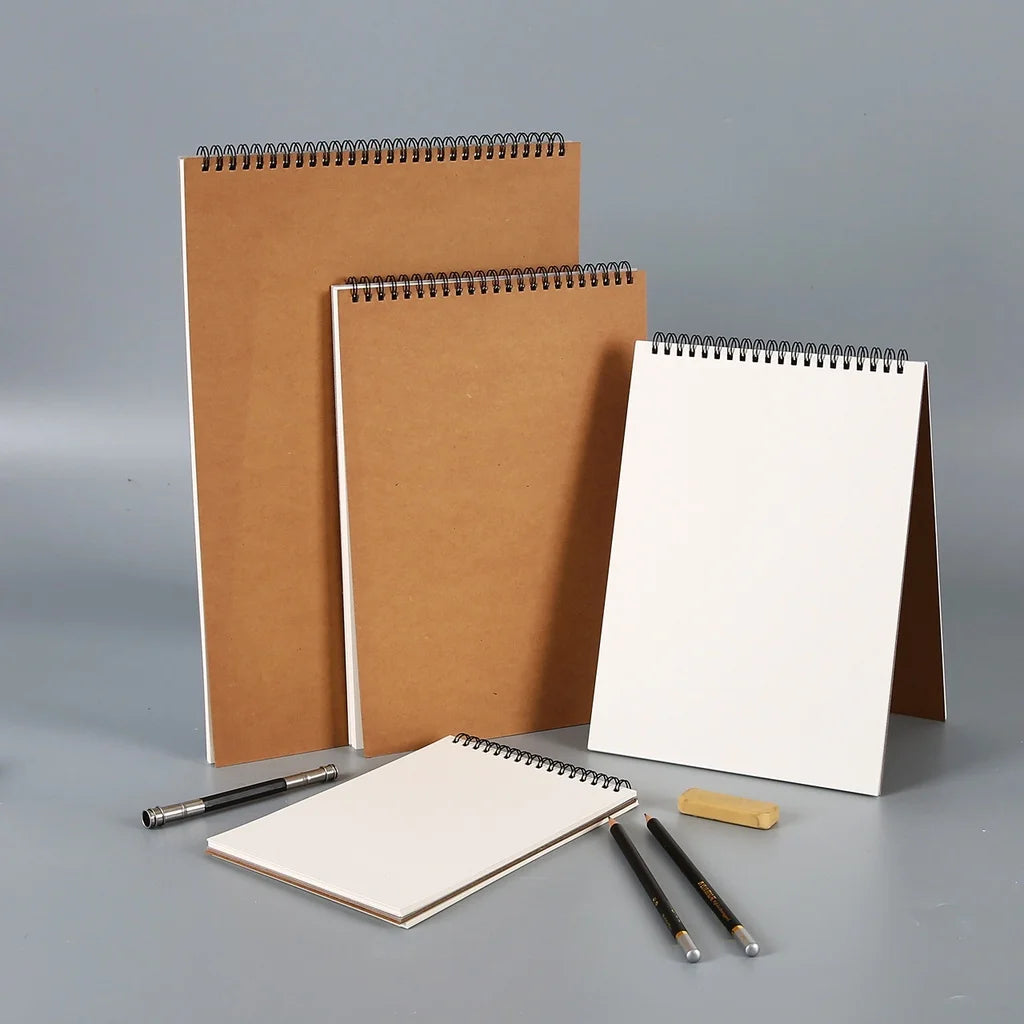 Professional Sketchbook Thick Paper Spiral Notebook