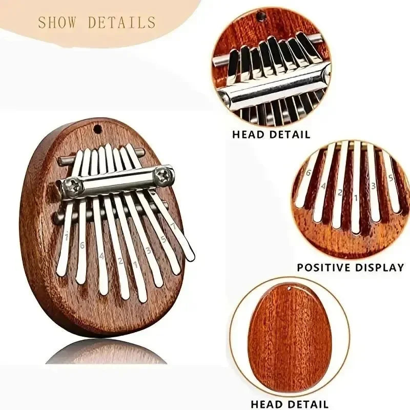 8 Key Mini Wood Quality Kalimba