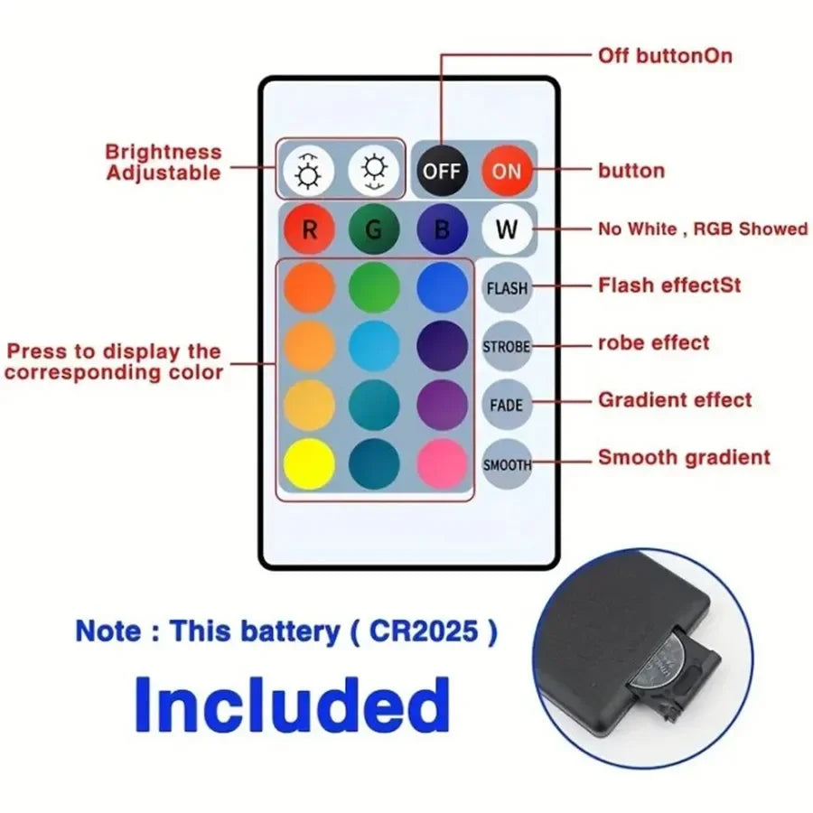 Rgb Led Strip Light 5050 - Music Sync