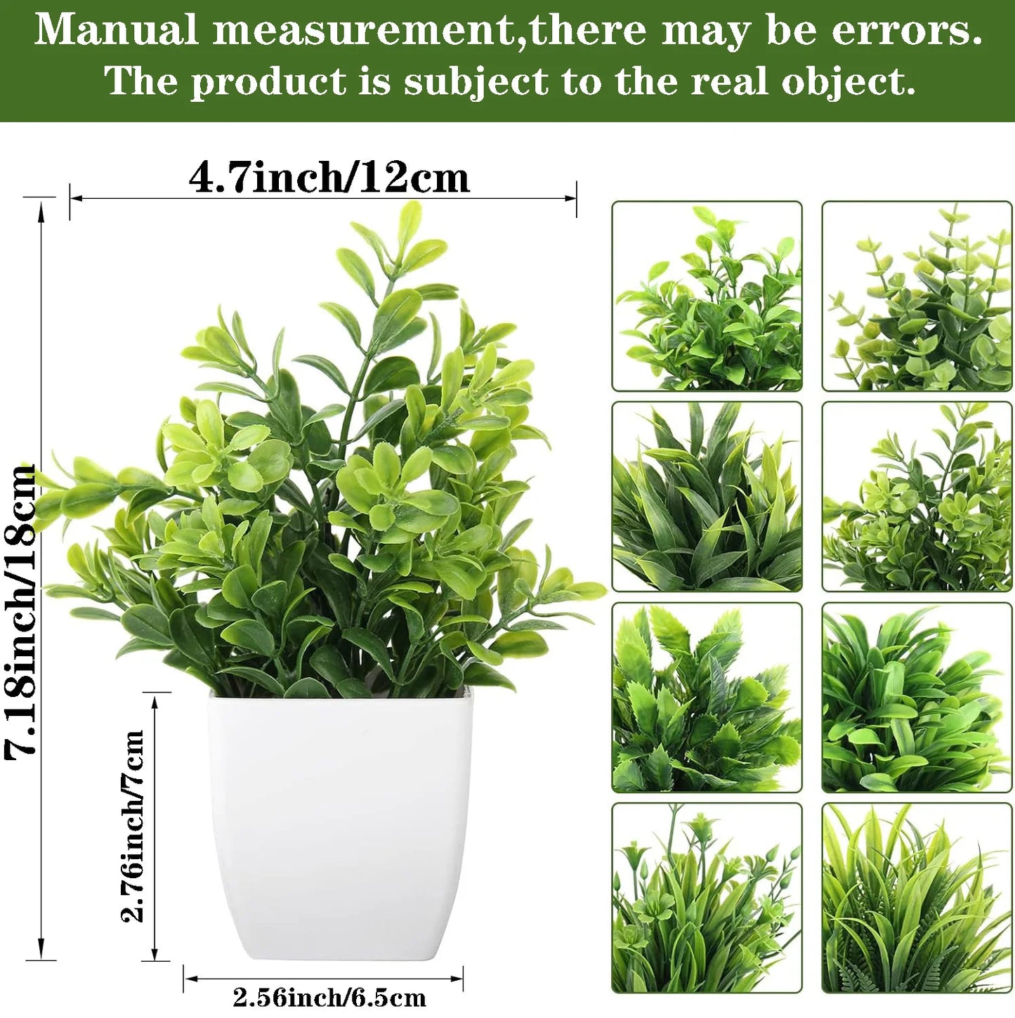 Simulated green plants