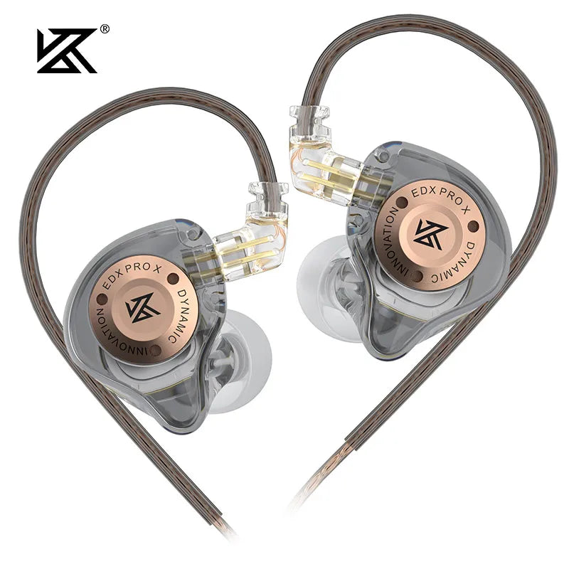 KZ EDX PRO X In Ear Dynamic Drive Earphone HIFI Bass Music