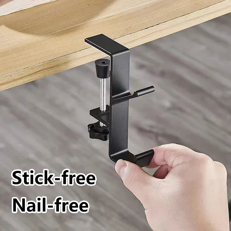 Adjustable Desk Edge Hook Organizer