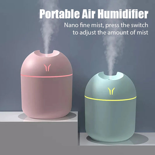 250ML Air Humidifier Home Office Desktop USB Car Mini humidifier Cool Mist  Purifier