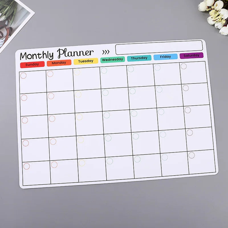 Magnetic Sticker Message Whiteboard Menu