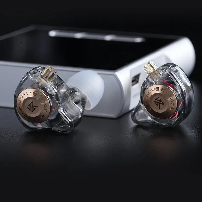 KZ EDX PRO X In Ear Dynamic Drive Earphone HIFI Bass Music