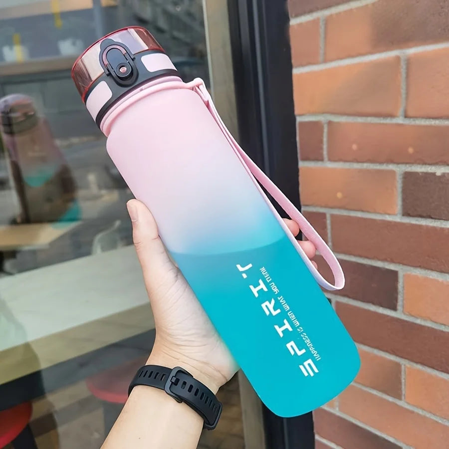 Spirit 1L Portable Sports Water Bottle Gradient Color