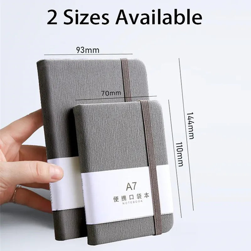 A6 A7 Mini Notebook Portable Pocket Notepad